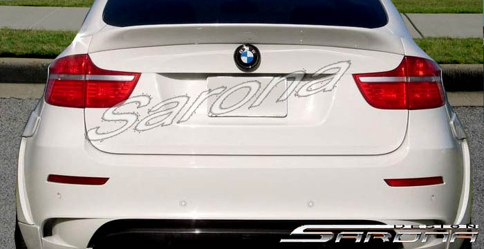Custom BMW X6  SUV/SAV/Crossover Trunk Wing (2008 - 2014) - $349.00 (Part #BM-067-TW)